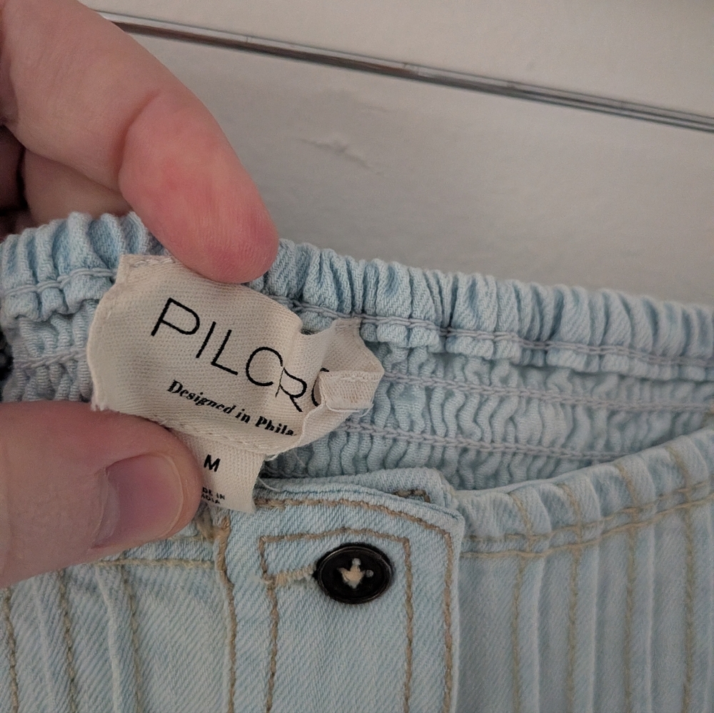 Anthropologie Pilcro Denim Maxi Skirt - Picture 3 of 11